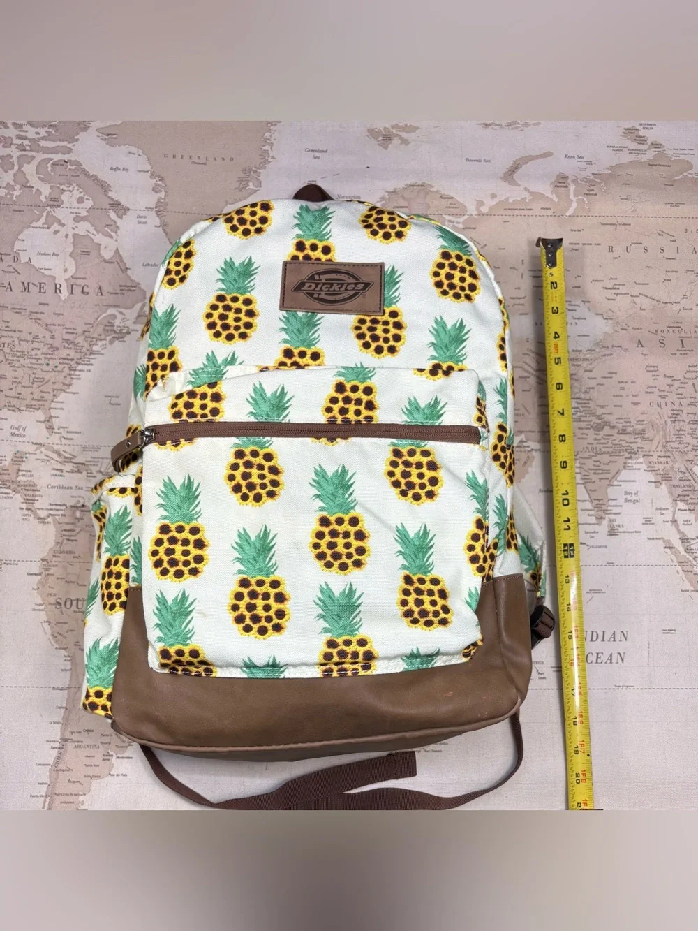Dickies Canvas Backpack Pineapple/Cream 3-Night Ready Pack Essential Only Cruise